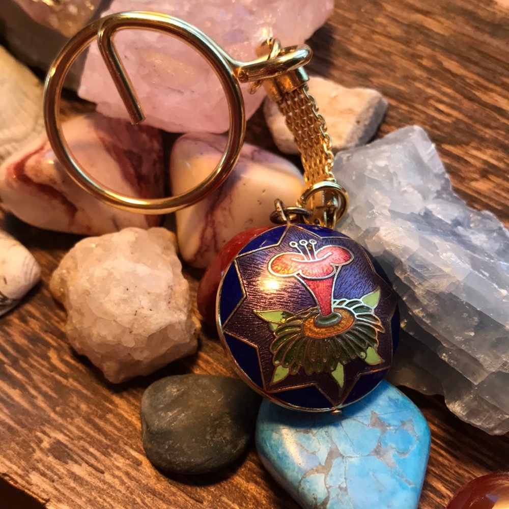 Inlay keychain